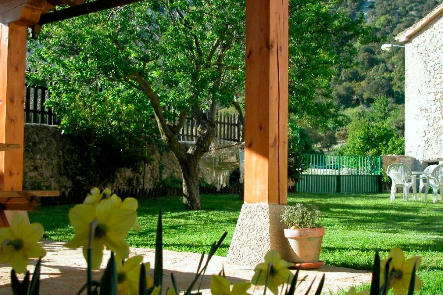 Porche jardín Casa Rural Txandia Porche jardín Casa Rural Txandia