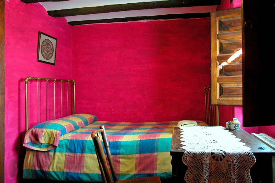 Habitación doble con cama de matrimonio Casa Rural Txandia Habitación doble con cama de matrimonio Casa Rural Txandia